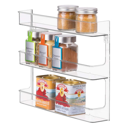 iDesign Hanging Nail Polish & Cosmetics Organizer, The Clarity Collection – 8.78" x 2.02" x 11.07", Clear