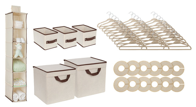 Delta Children Nursery Storage 48 Piece Set - Easy