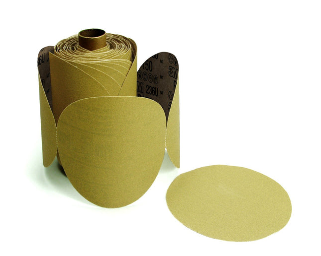 3M 01200 Disco de papel Stikit Gold de 6" y grano P800A