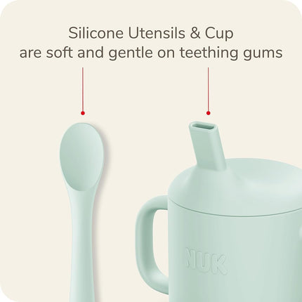 NUK Silicone Baby Suction Plates