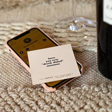 TABLETOPICS Not Your Mom's Dinner Party: Questions to Start Great Conversations
