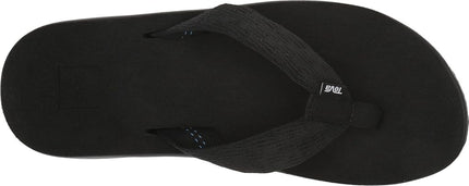 Teva Men's Voya Flip Flops, Black (Brick Black Bkbl), 6 UK (39.5 EU)