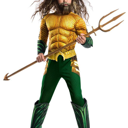 Rubies Official DC Aquaman The Movie, Childs Deluxe Costume - Medium Age 5-8 years Halloween