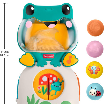 Fisher-Price Light-Up & Roll Frog Baby Toy