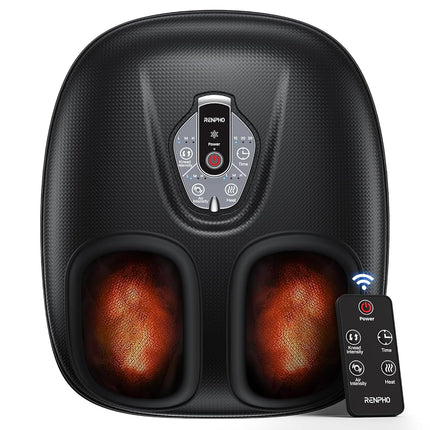 RENPHO Foot Massager with Heat, Deep Kneading Elec