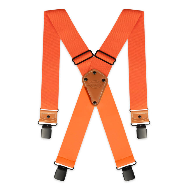 Dickies Men's Industrial Strength Suspenders, Neon