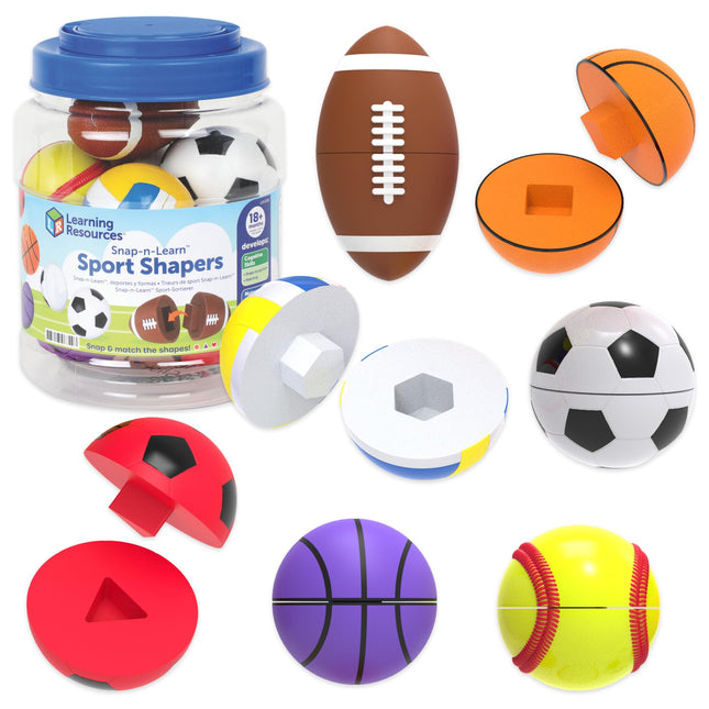 Learning Resources Snap-n-Learn Sports Shapers - F
