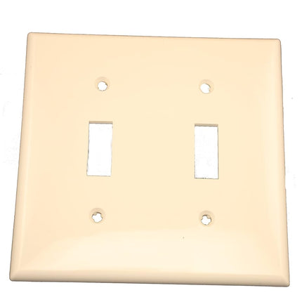 Leviton 80709-T 2-Gang Toggle Device Switch Wallpl