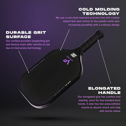 Vatic Pro Prism V7 Carbon Fiber 16mm - Includes Paddle Cover