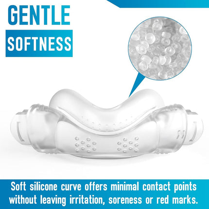 2 Pack Seal Securely Cushions for AirFit N30i Comfortabe and Unobtrusive Design Replacement CPAP Supplies NO Irritation & Soreness Old Version - Small