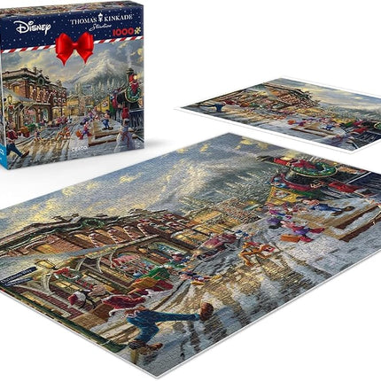 Ceaco - Thomas Kinkade - Holiday - Candy Cane Express - 1000 Piece Jigsaw Puzzle
