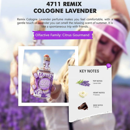 4711 Remix Lavender Edition Eau de Cologne 150ml