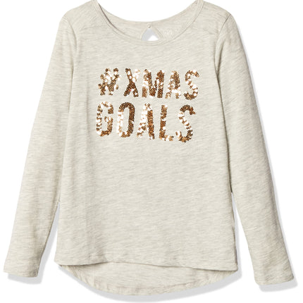 The Children's Place Little Girls' Christmas T-Shi