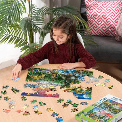 Ravensburger Children Puzzles Dinosaurs 2x150 Pc Puzzle - Ages 7+