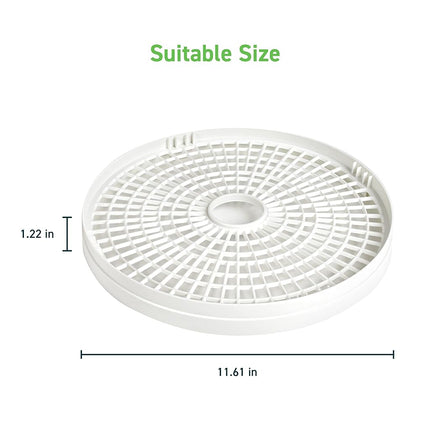COSORI Food Dehydrator Accessories, for 5 Tray CFD-N051-W Only, BPA-Free, CFD-TR051-WUS, Plastic, 2 Pack