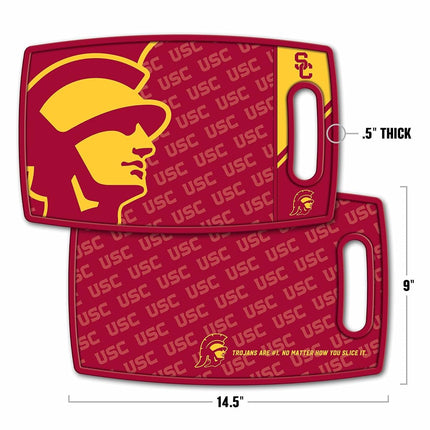 YouTheFan NCAA USC Trojans Logo Series Cutting Board