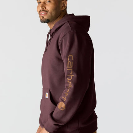 Carhartt Mens Midweight Long Sleeve Logo Hooded Sweatshirt K288 X-Large High Port
