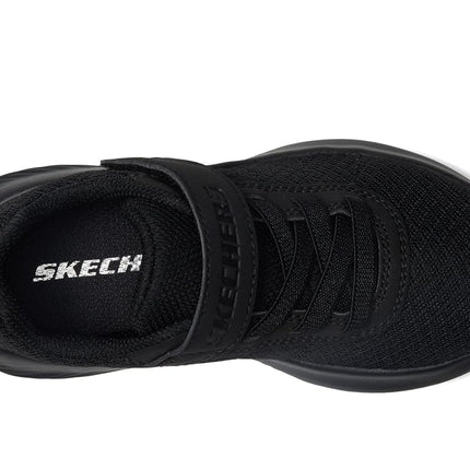 Skechers Boys' Bounder Baronik Trainer, Black, 11.5 UK Child