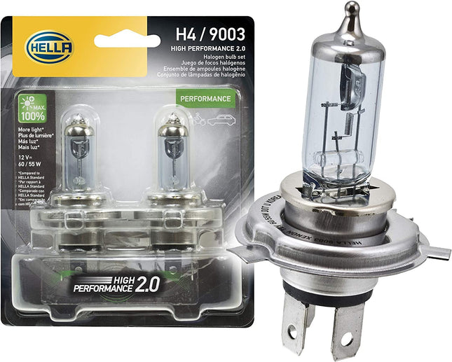 Hella 9003 2.0TB 9003 Car Headlight Halogen Bulb 1