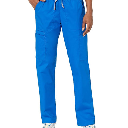 WonderWink Women's Convertible Slim Leg Cargo Pant Medical Scrubs, Navy, XXS Petite
