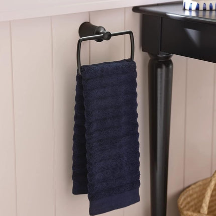 Moen YB2186BL Dartmoor Towel Ring, Matte Black