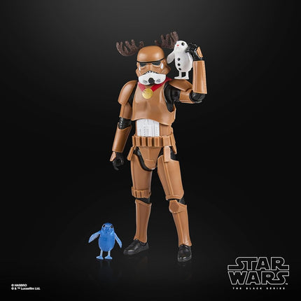 Star Wars The Black Series Stormtrooper (Christmas Edition), Premium Collectible 15-cm Action Figure