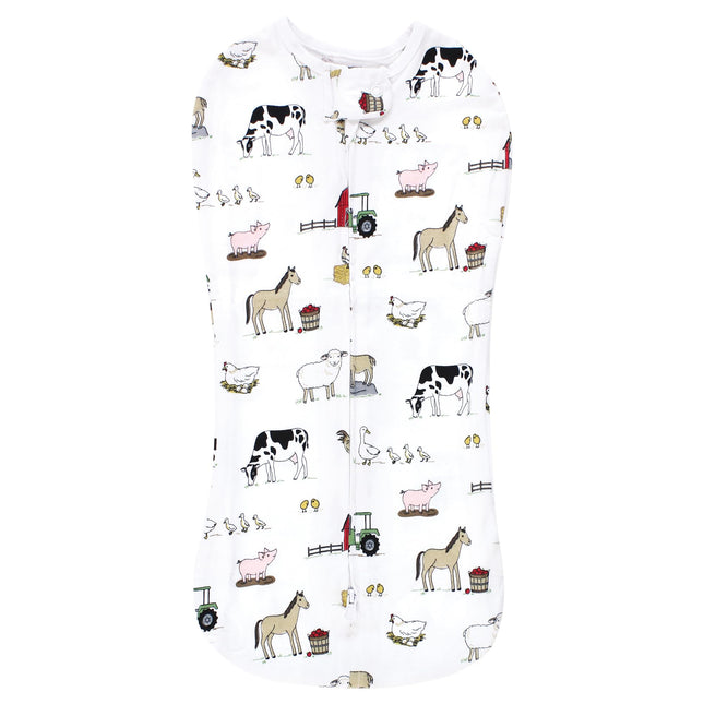 Hudson Baby Sleep Pod, Farm, 0-2 Months