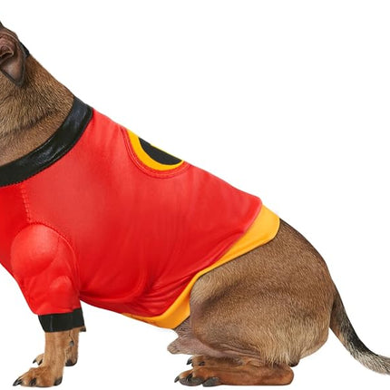 Rubie's unisex adult Disney: Incredibles 2 Shirt and Mask Pet Costume, AS Shown, M Neck 14.5 Girth 20 Back 15 US