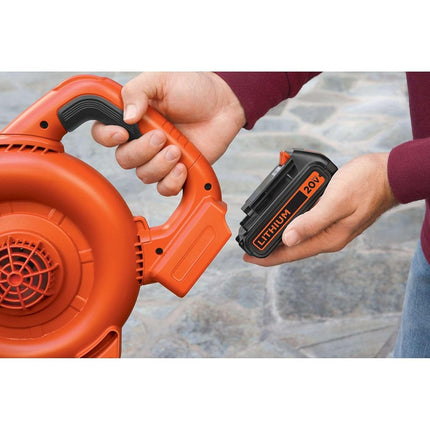 BLACK+DECKER LBXR20 Decker 20V Lithium Battery, Compatible with Black & Decker
