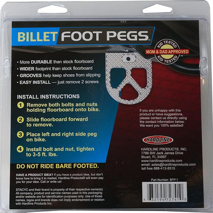 Hardline Products Foot Pegs for Stacyc® bikes - SFP-1