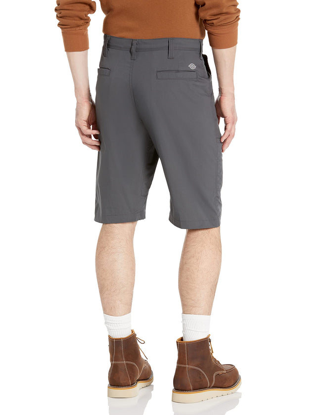 Dickies Men's Temp-iq 13 in Performance Hybrid Utility Shorts, Charcoal, 36