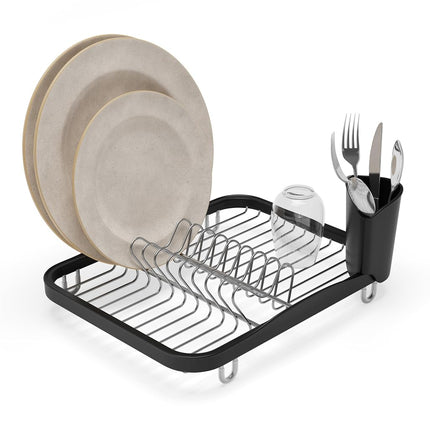 Umbra Sinkin Dish Drying Rack – Drainer Caddy with