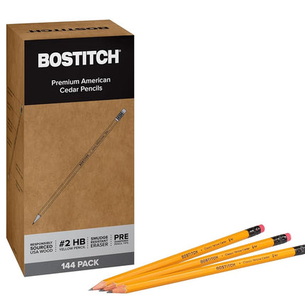 Bostitch Office Premium #2 Pencils, American Cedar