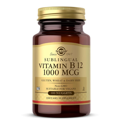 Solgar Vitamin B12 1000 µg Nuggets 100 Nuggets
