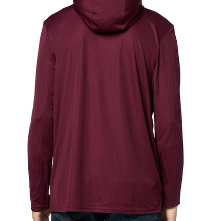 adidas Men's NCAA Designed for Training Lightweight Hoodie Sweatshirt, Team Maroon/Team Collegiate Gold/Arizona State University, XS