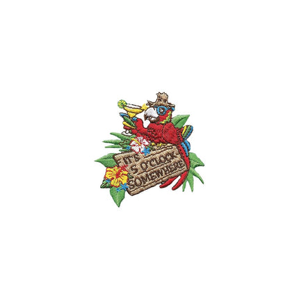 Gobelets Tervis Margaritaville-It's 5 O'Clock Somewhere-Perroquet Rouge, 473 ml, Transparent