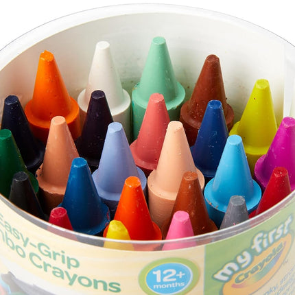 CRAYOLA Jumbo Crayons, Assorted Colors, Great Toddler Crayons, 16 Count