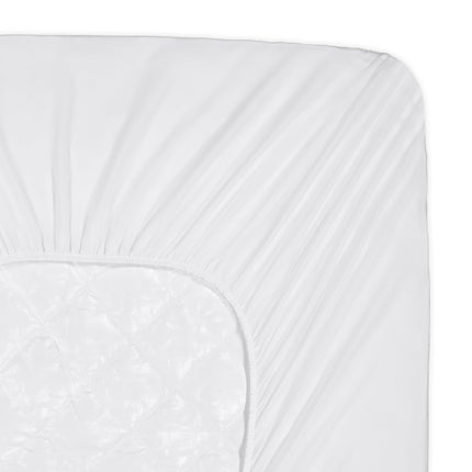 Serta Simply Clean Triple Action Mattress Pad, Waterproof Mattress Pad, Ultra Soft and Stain-Resistant Mattress Pad, Machine Washable, Twin XL, White