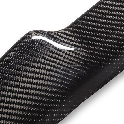 DNA MOTORING 2-SPC-6312-CF Black Carbon Fiber V-Style Rear Trunk Lid Spoiler Compatible with 2017-2021 Audi A5 Quattro S5 Coupe Models