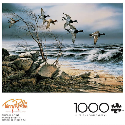 Buffalo Games - Terry Redlin - Bluebill Point - 1000 Piece Jigsaw Puzzle for Adults Challenging Puzzle Perfect for Game Nights - Finished Puzzle Size is 26.75 x 19.75
