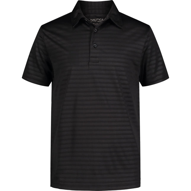 Nautica Boys' Active Short Sleeve Polo Shirt, Butt