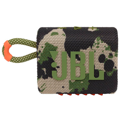 JBL Go 3 - Portable Mini Bluetooth Speaker, big audio and punchy bass, IP67 waterproof and dustproof, 5 hours of playtime, speaker for home, outdoor and travel (Camo)