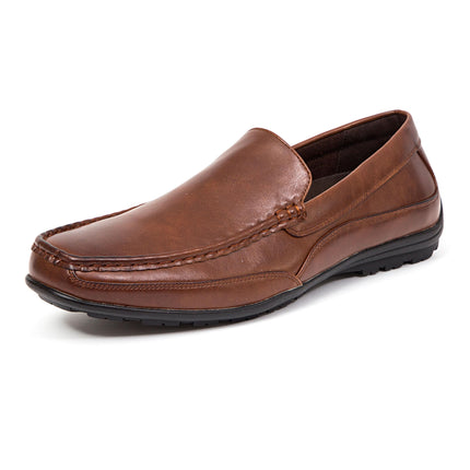 Deer Stags Men's Drive Slip-On Loafer, Brown, 6.5 
