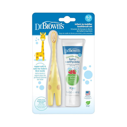 Dr. Brown’s™ Infant-to-Toddler Training Toothbrush