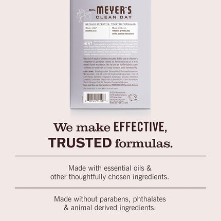 Hojas para secadora Clean Day de Mrs. Meyer's, lavanda, 80 unidades