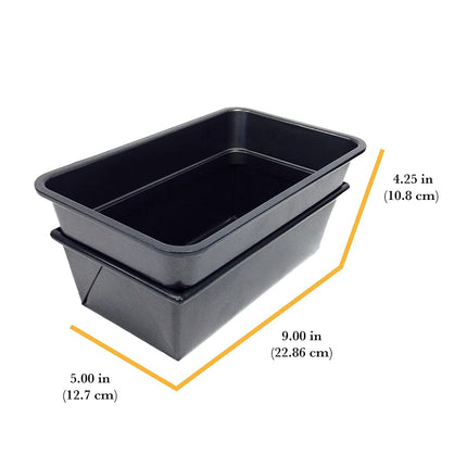 Chicago Metallic Professional Gluten-Free Loaf Pan, 9-Inch-by-5-Inch