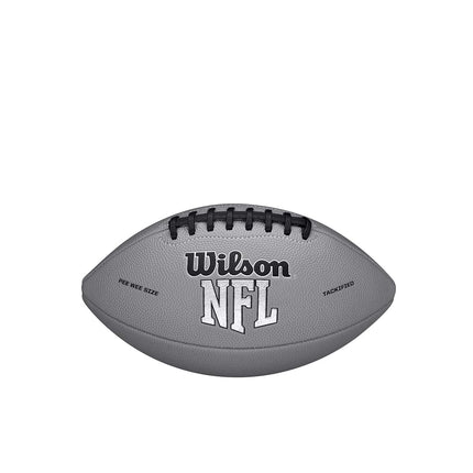 WILSON NFL MVP Football - Gray, PeeWee (Age 6-9)