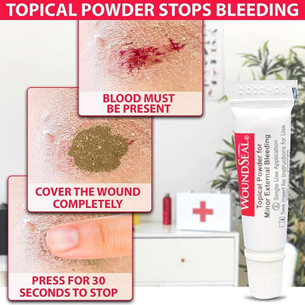 WoundSeal Powder 4 Each (Pack of 2) by Woundseal