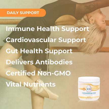 IgY Nutrition i26 Hyperimmune Egg 140 grams Pwdr