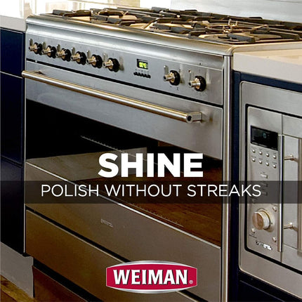 Weiman Stainless Steel Cleaner & Polish, 12 fl oz